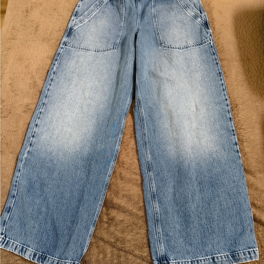 nuuds Light Blue Pull-on Jeans